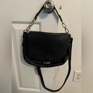Kate Spade black pebbled leather handbag in excellent condition.